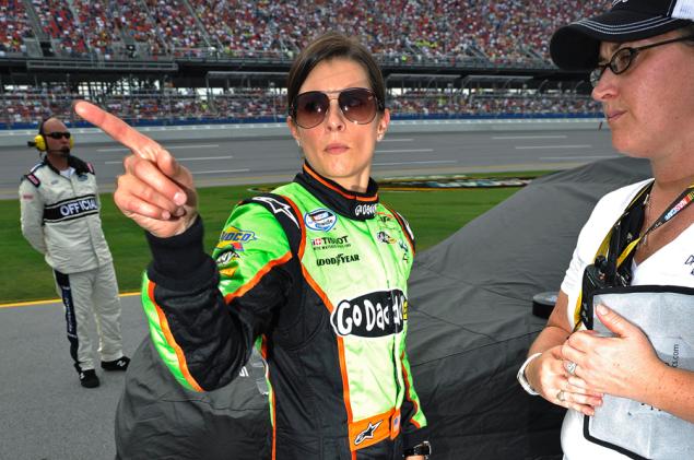 There are plenty of registrars besides Godaddy, but none of them have Danica’s angry, raven-haired stare of death on their front page. 